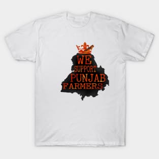 We support Punjab farmers T-Shirt